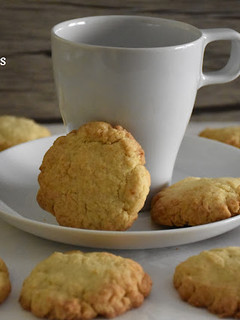 Una foto de Galletas tipo pastas sin azúcar