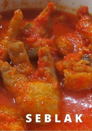Foto resep Seblak ceker