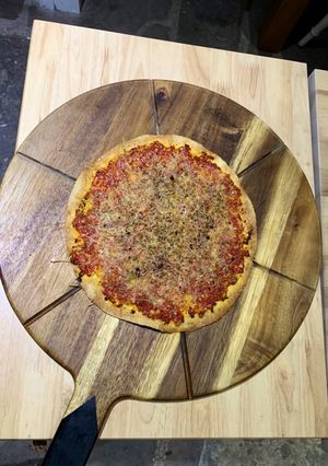 A picture of Wrap pizza garlic bread.