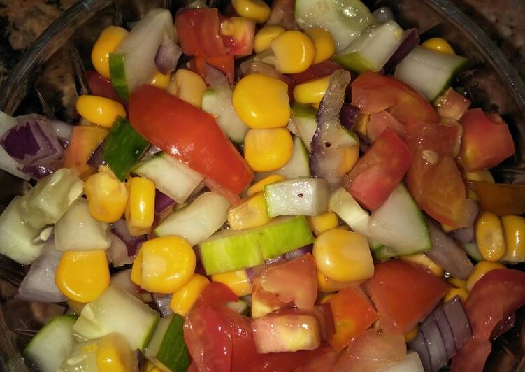Steps to Prepare Perfect Corn salad Cooking Basics for Newbies