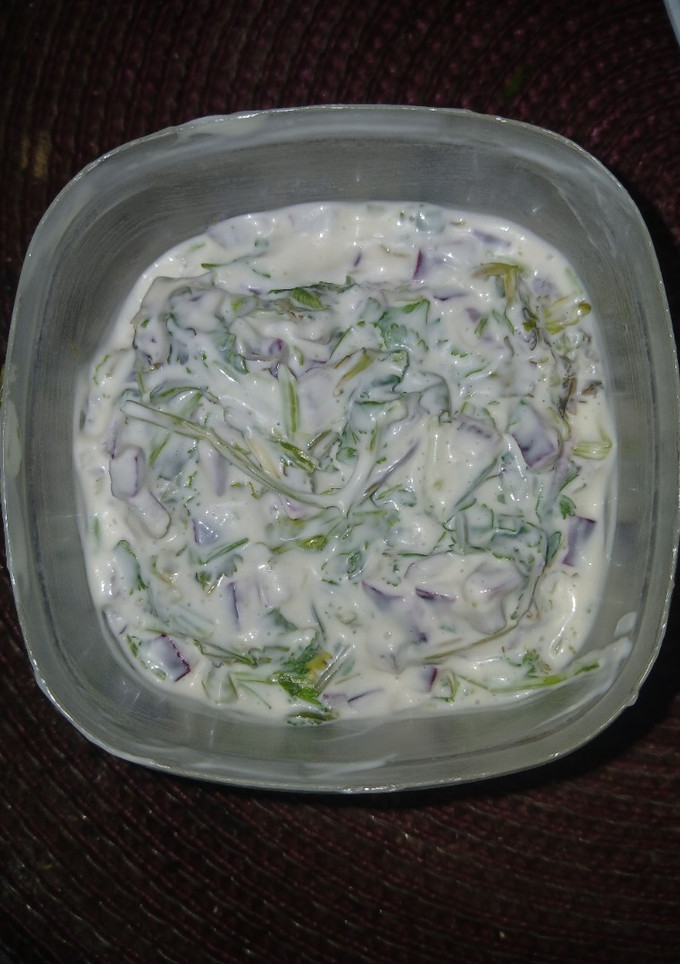 Una foto de Salsa de Cebolla y Cilantro