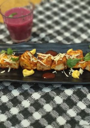 A picture of Quick Paneer tikka.