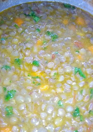 A picture of Tasty lentils #4WeeksChallenge.
