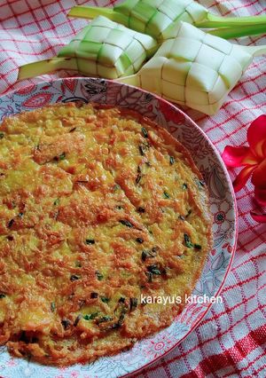 Foto resep Omelet Kentang Simpel