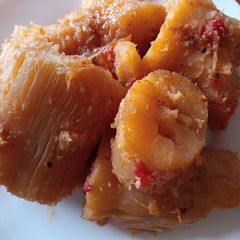 A picture of Fried Coconut Cassava.
