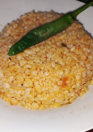 صورة لوصفة برغل بالبندوره