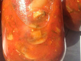 Лечо с шампиньонами