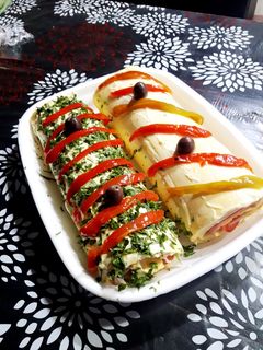 Una foto de Piononos salados rellenos