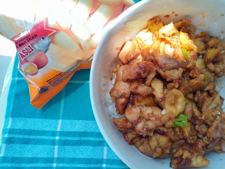 Langkah Mudah untuk Menyiapkan Resep Ayam lapis Telur Saus Wijen Kecap asin yang Lezat Anti Ribet, Bisa Manjain Lidah