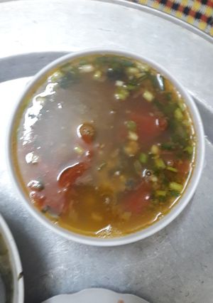 Hình của món Canh ốc nấu cà chua.