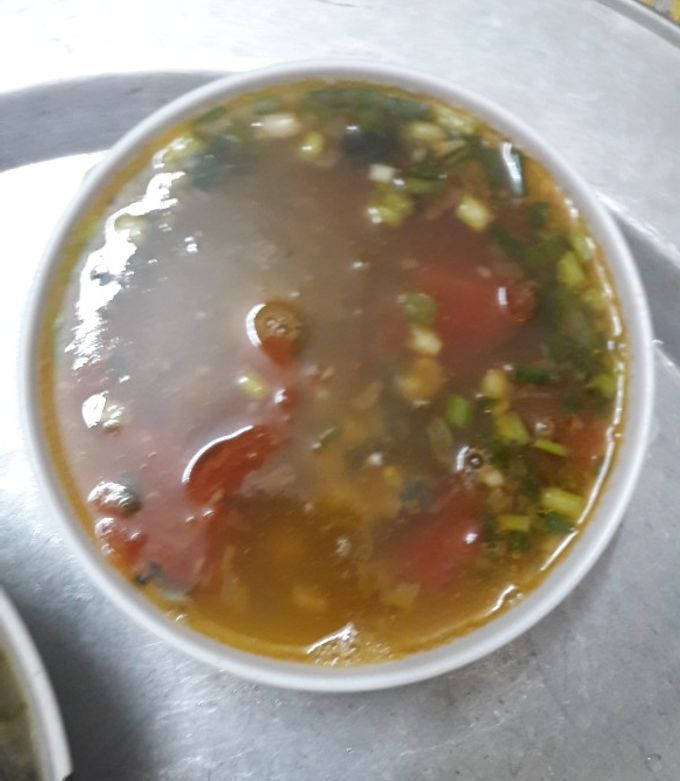 Hình của món Canh ốc nấu cà chua.