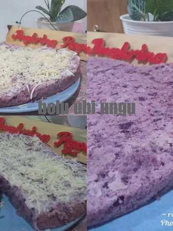Langkah Mudah untuk Menyiapkan Resep Bolu ubi ungu kukus 1 telur yang Menggugah Selera Anti Ribet, Bisa Manjain Lidah