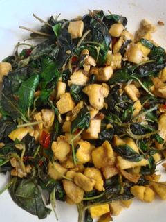 Foto resep Pad KaPrao Kai (Tumis KaPrao dan Ayam)