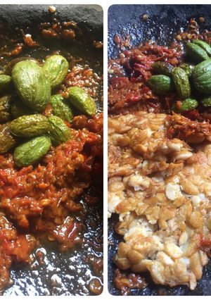 Foto resep Sambel terasi pete