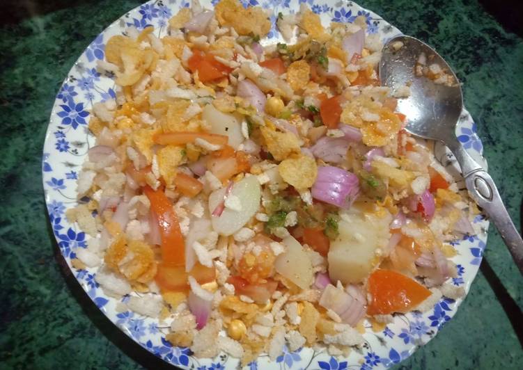 Steps to Make Homemade Chatpati murmura chat