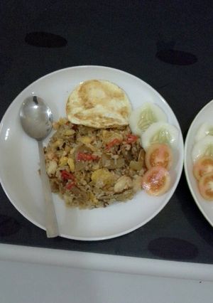 Foto resep nasi goreng spesial