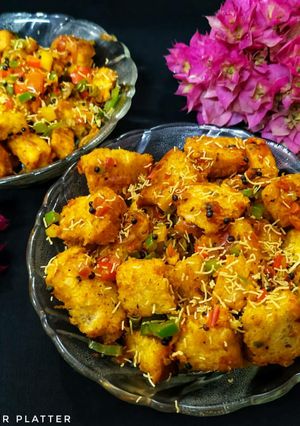 A picture of Bread Upma.