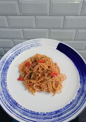 Foto resep Spaghetti Tuna