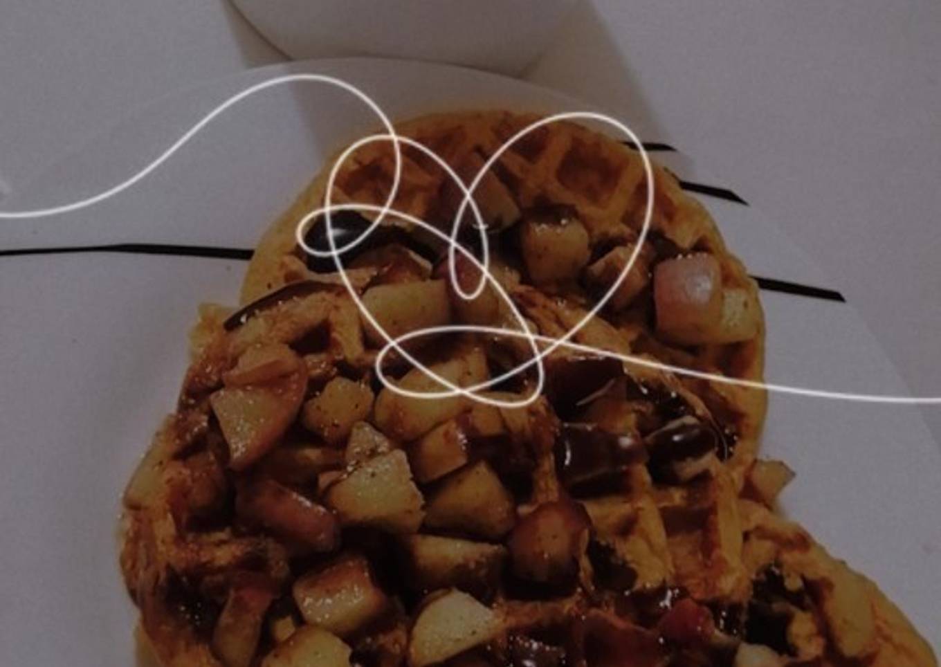 Waffles de calabaza🧡