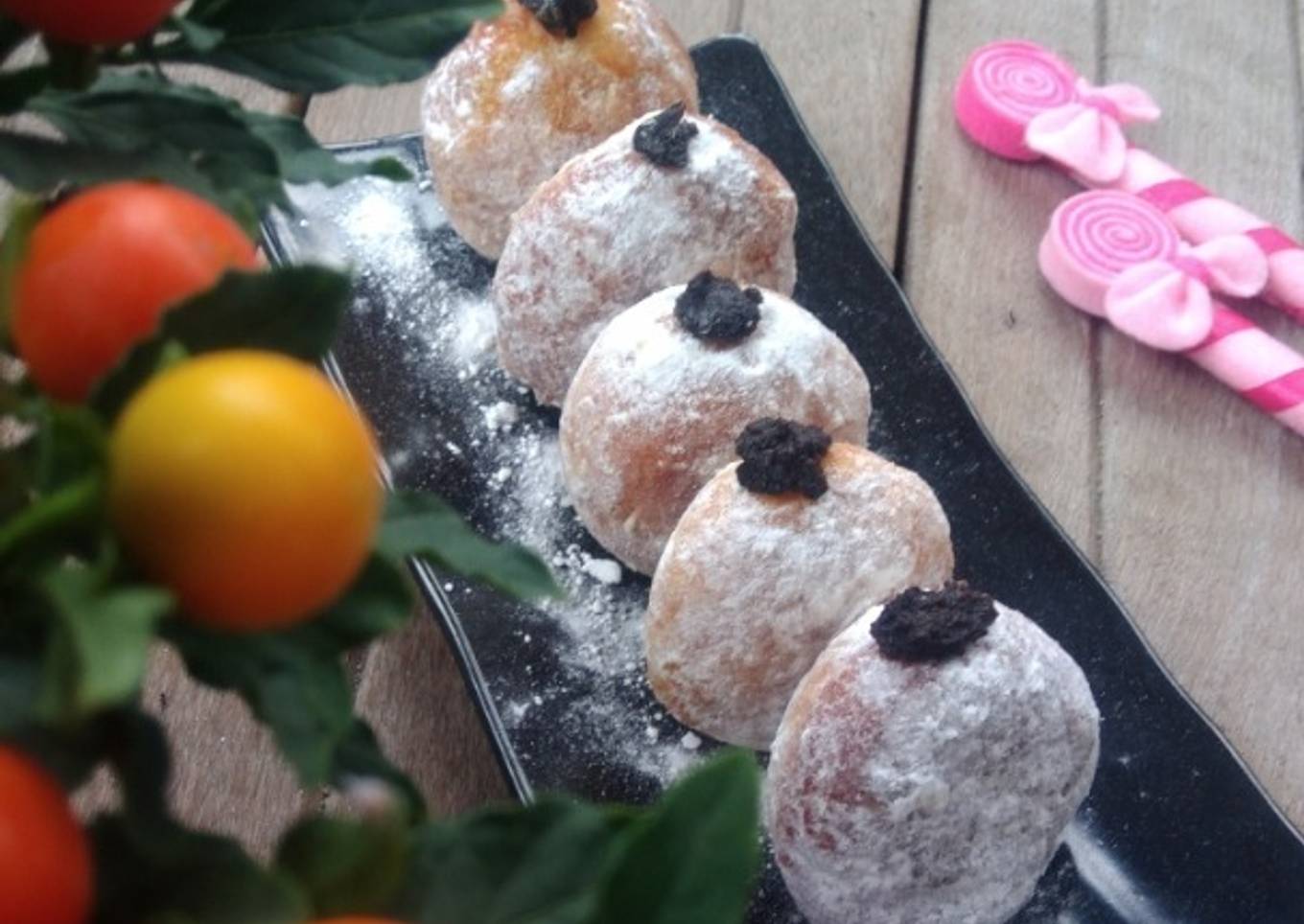 Bomboloni Labu Kuning (Donat ala Italia)