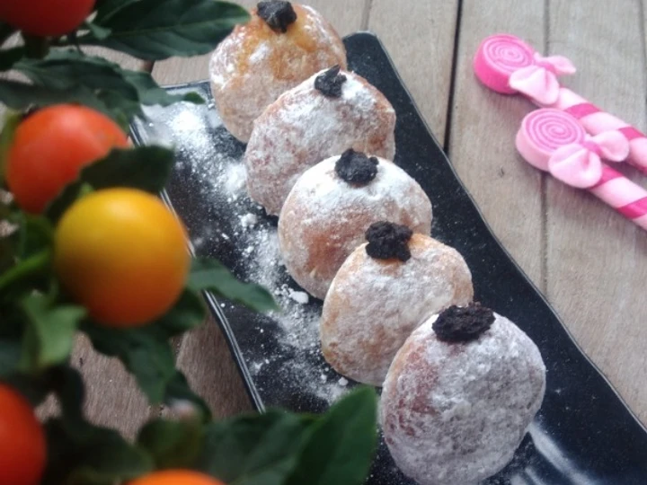 Easy Ways Prepare Recipes Bomboloni  Labu Kuning (Donat ala Italia) the So Delicious Tasty.