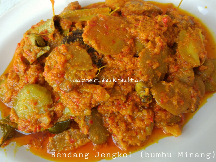  Resep bikin Rendang Jengkol (bumbu Minang) yang sedap