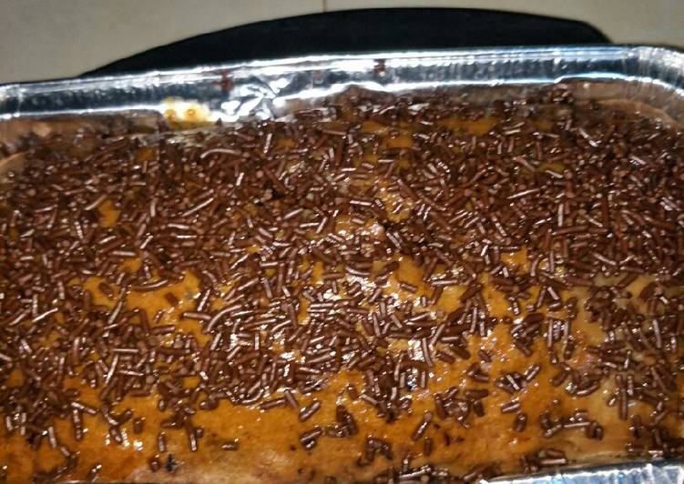 Bolu pisang Lembut no seret😋Takaran sendok aj ya bund
