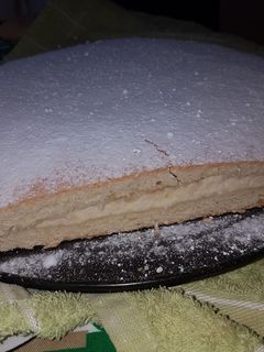 Una foto de Tarta de ricota con dulce de leche