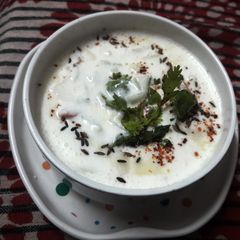 A picture of Mixed veg Raita.