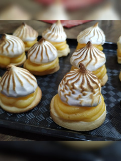 Una foto de Suspiros de Lemon Pie