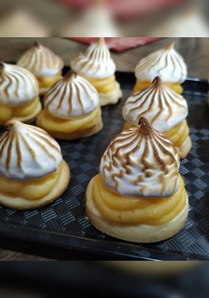 Una foto de Suspiros de Lemon Pie