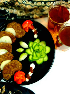 عکسی از دستور کتلت با پودر نان باگت😋