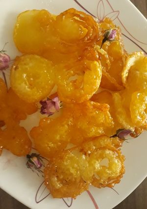 عکسی از دستور زولبیا خونگی 🤩🤩