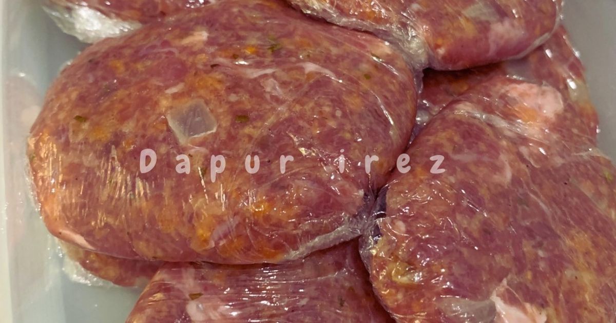 Resep Beef Patty Homemade oleh Dapur Irez - Cookpad