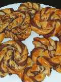 Caracolas de hojaldre con chocolate rápidas