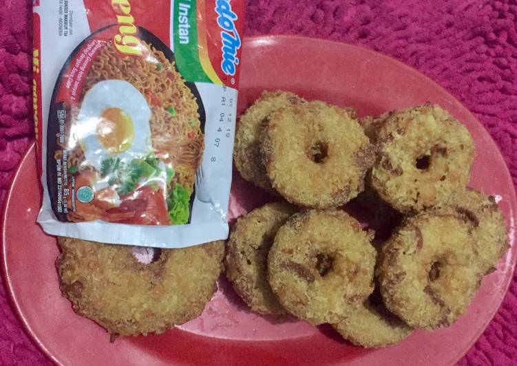 Donat mie goreng