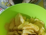 Asado con papás fritas