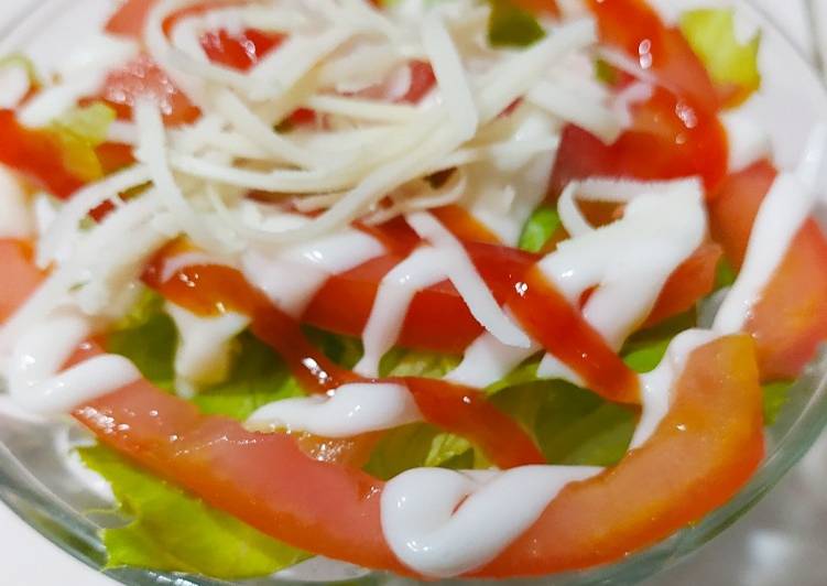 Cara Termudah Menyiapkan Salad Sayuran Sederhana🍲 Sempurna