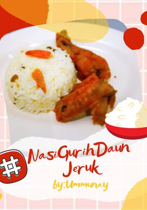 Foto resep Nasi Gurih Daun Jeruk