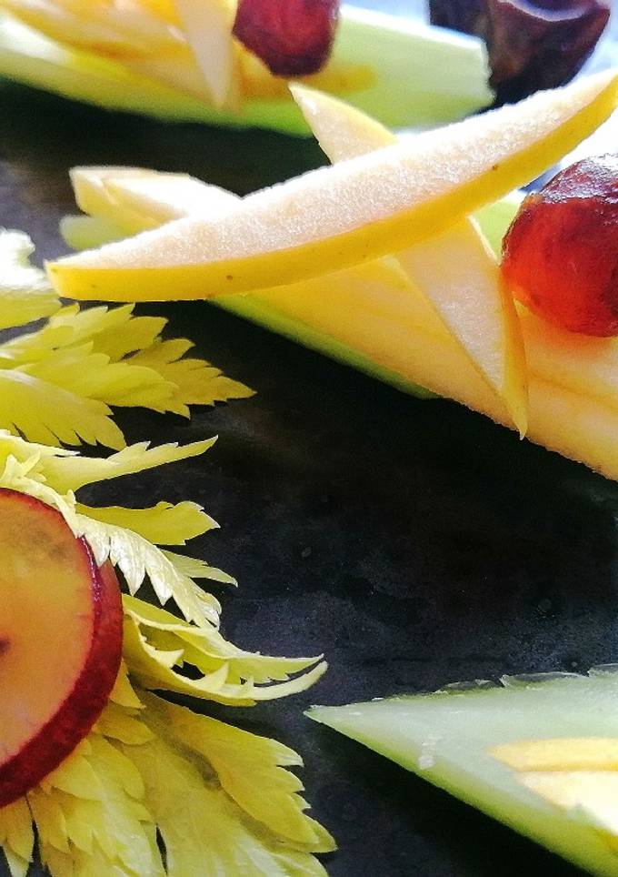 Салат из сельдерея и яблока 🍏🥬