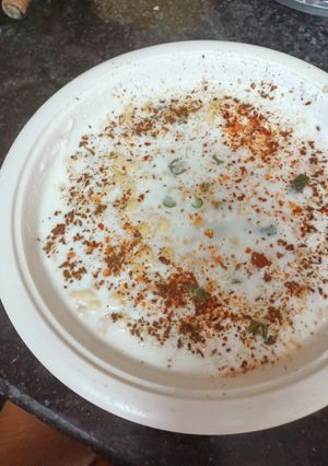 A picture of Boondi Raita.