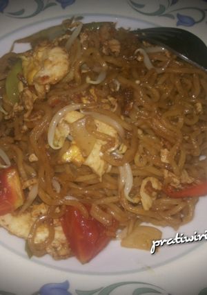 Foto resep Mie Goreng Kari Ayam