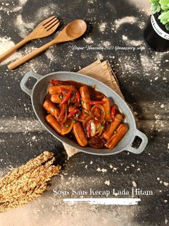 Foto resep Sosis Saus Kecap Lada Hitam