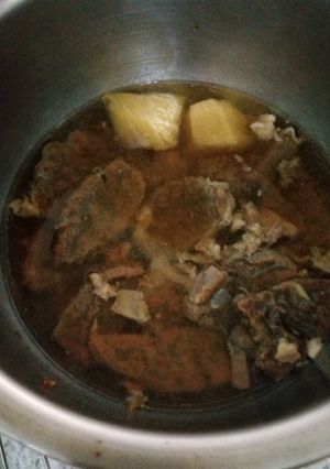 冬天進補1：清燉牛肉 的食譜成品照片