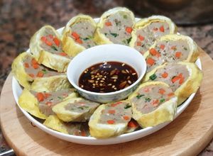 Foto resep Steam Ikan Giling Dadar Gulung