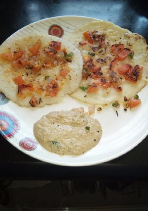 A picture of Uttapam.