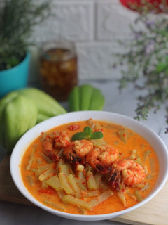 Foto resep Gulai Labu siam Udang