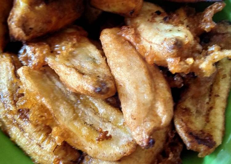 Pisang kepok goreng