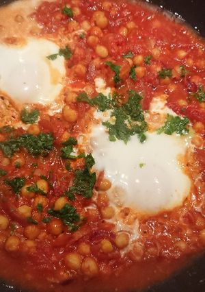Une photo de Shakshuka