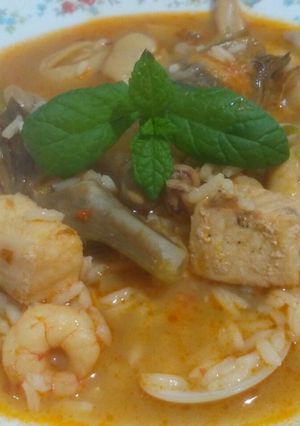 Foto principal de Cazuela de arroz con mariscos